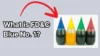 FD&C Blue No. 1 Artificial Food dye coloring